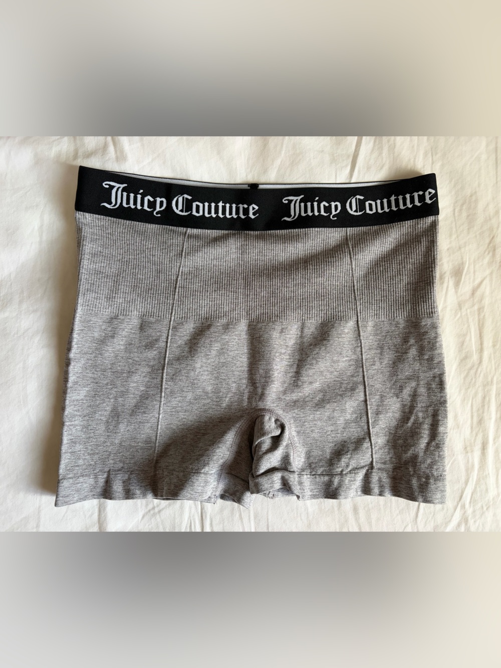 Juicy Couture Grey Ribbed Shorts
